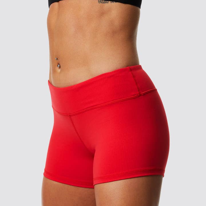 Renewed Vigor 2.0 Booty Short (Red) for wholesale by Born Primitive