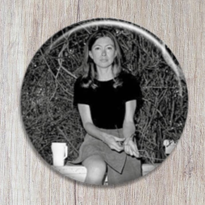 Joan Didion - Button für den Großhandel von Momokin