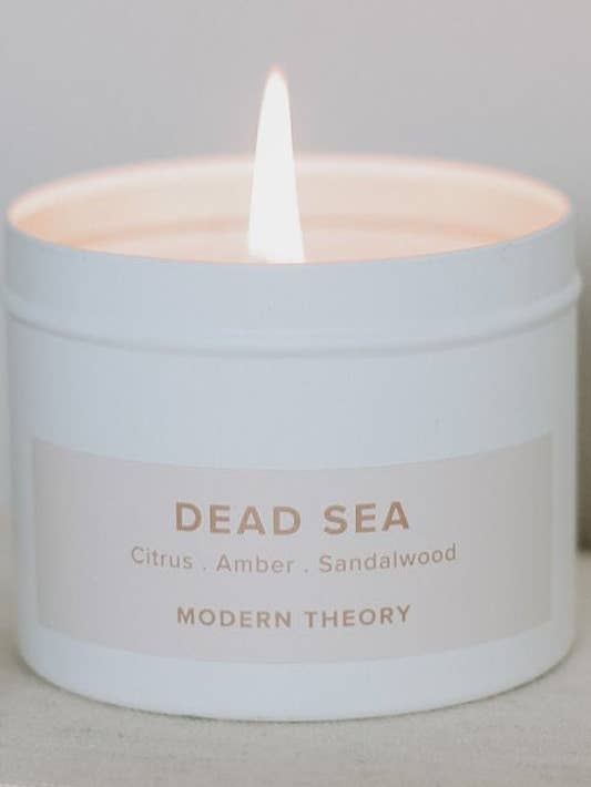 DEAD SEA Candle Tin for wholesale by Modern Theory
