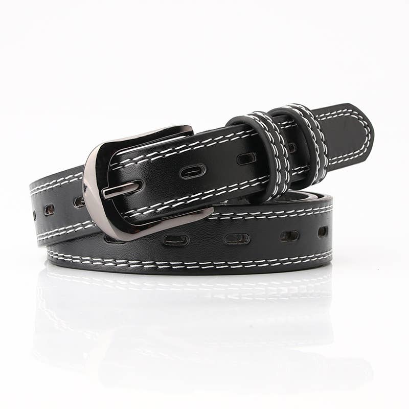 Lily Clothing - Vente Ceinture – femme - Ceinture polyvalente à double ligne décorative et à la mode2
