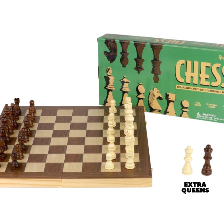 Regal Games - Wholesale Board Game - Regal Games Deluxe Wooden Chess Board Game1
