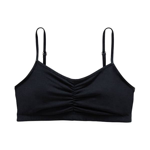 Astrid Jersey Bralette, Schwarz für den Großhandel von Everviolet