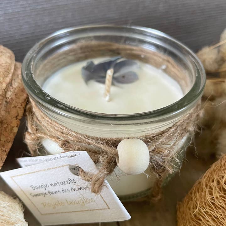 Wildflower wellness candle 🌸 for wholesale by Reyelo bougies