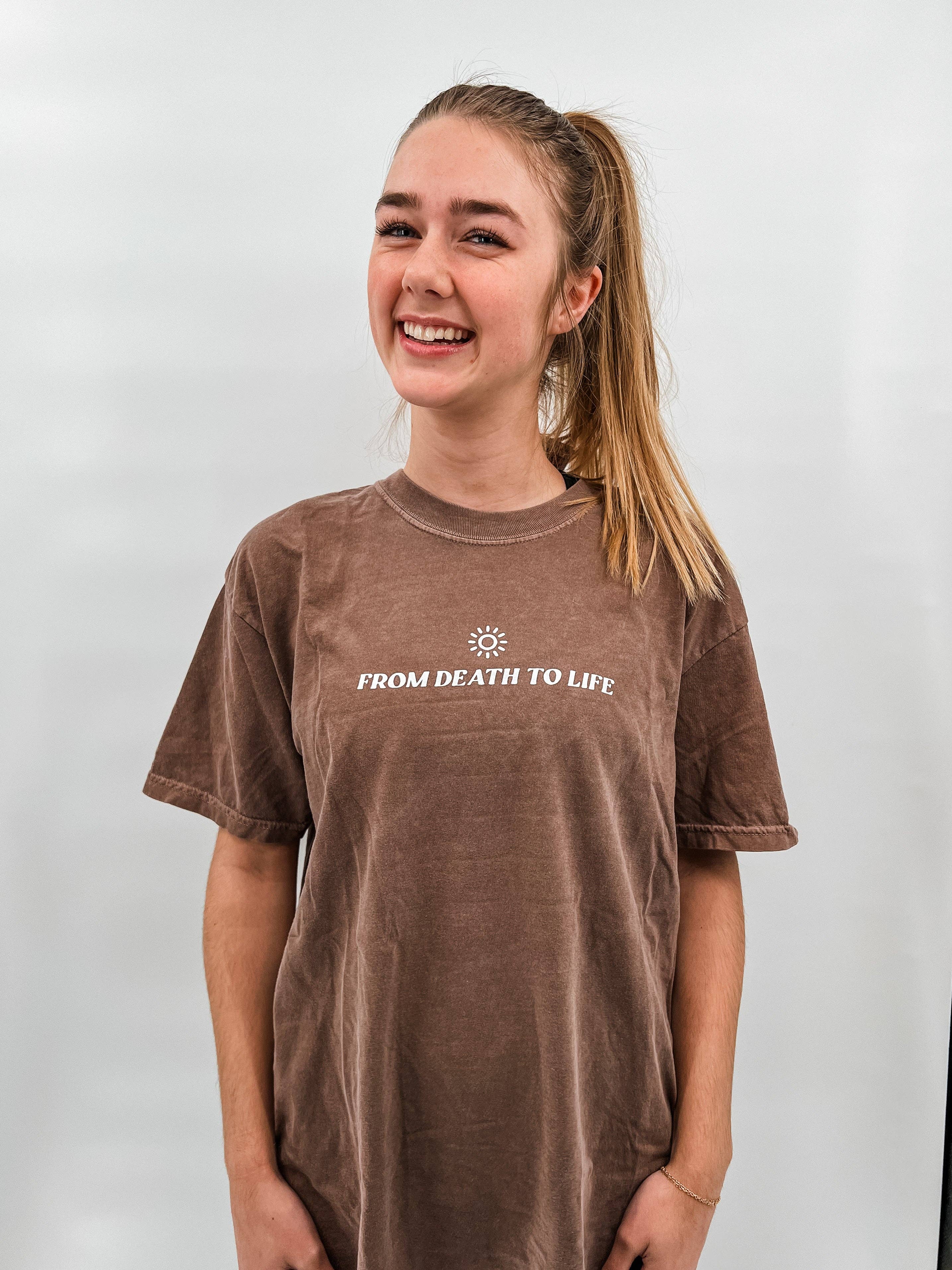 Hand Made Alabama - Wholesale T-shirt met print - Dames - De dood kon hem niet vasthouden T-shirt3