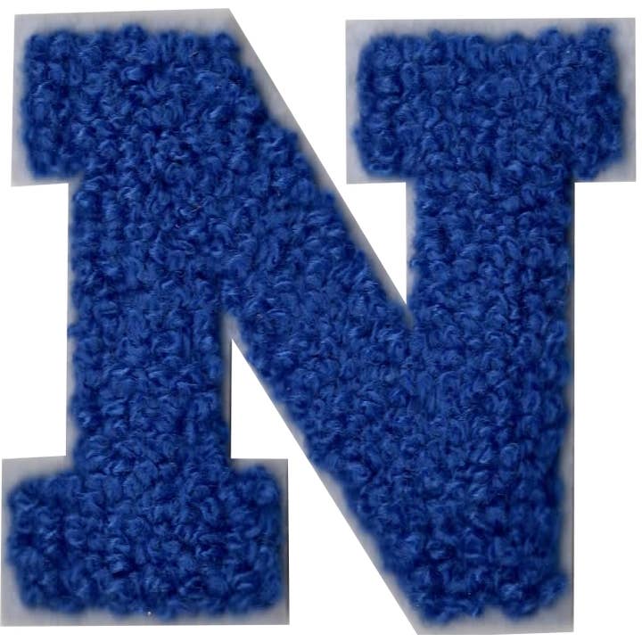 Patch Points - Wholesale Patch - Royal Blue Chenille Iron on Letters13