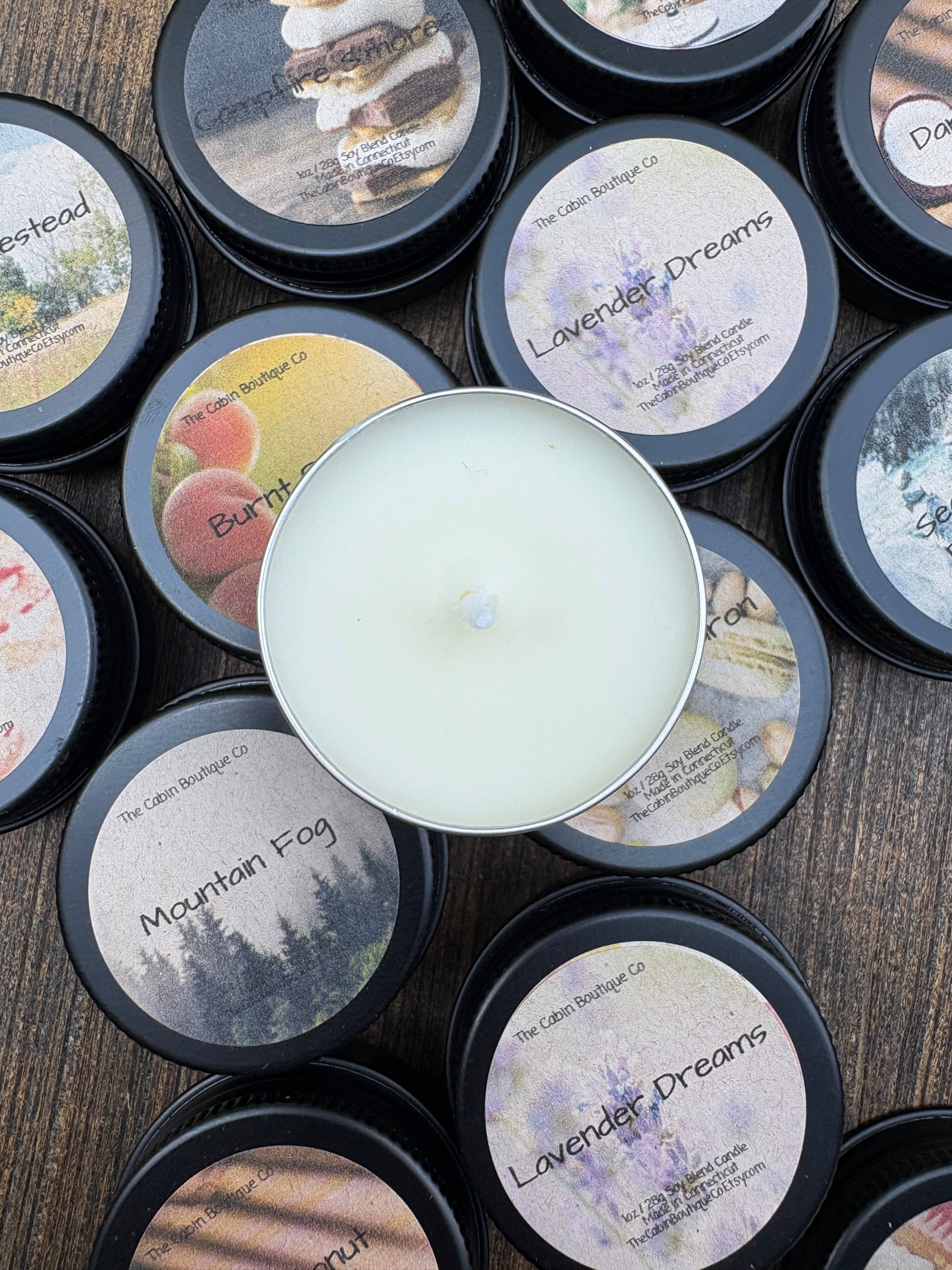 The Cabin Boutique Co - Wholesale Jar/Filled Candle - Cozy Homestead Candle - Apple - Clove _ Amber2