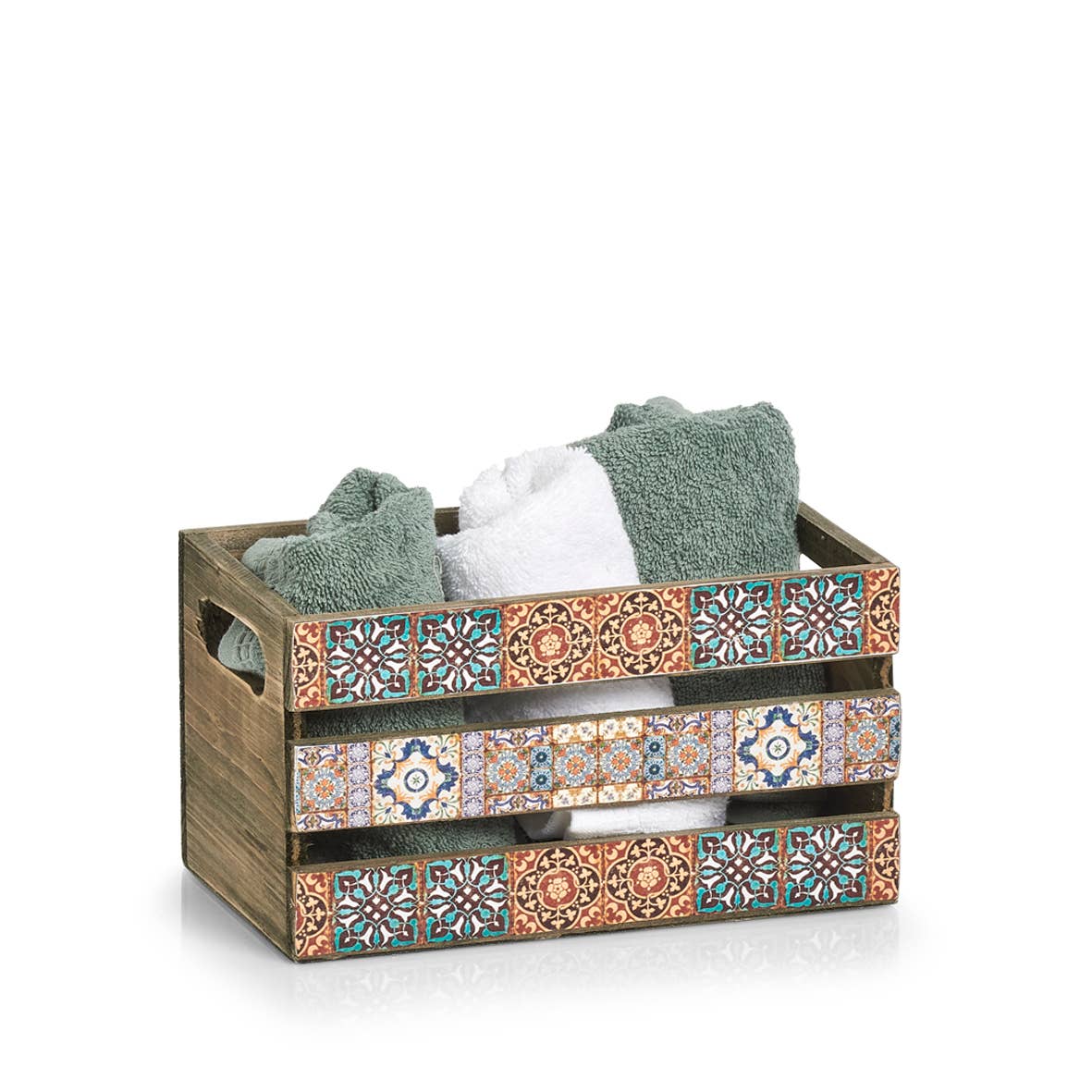 Decorazione Scatola decorativa in legno « Mosaic » in vendita all'ingrosso su Faire1