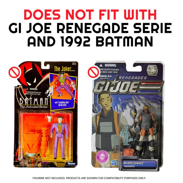 EVORETRO - Wholesale Toy set – Kids - Star Wars & GI Joe 3.75" Figure PET Blister Protector 25pack4
