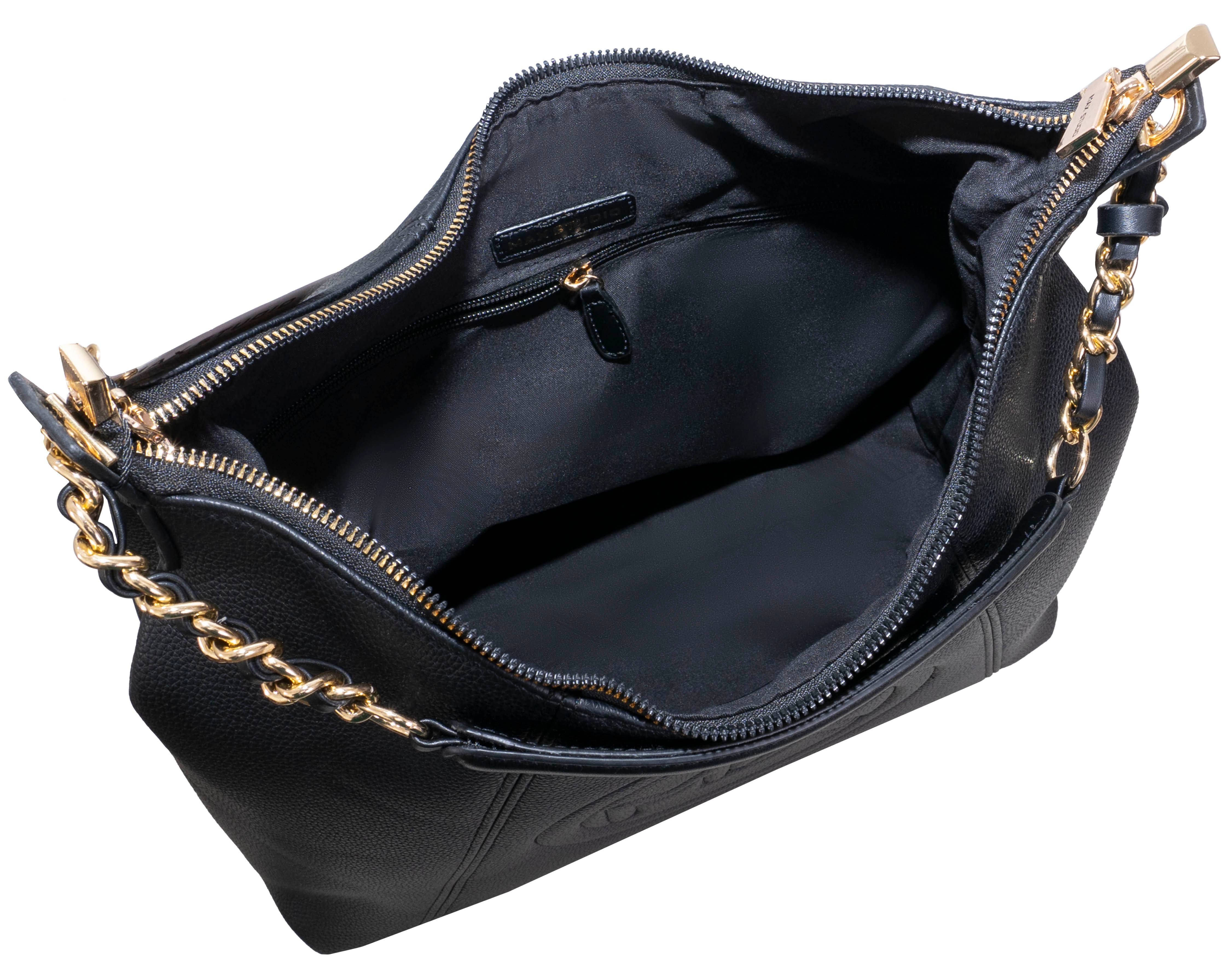 Magid – wholesale Shoulder bag – women's – Max Studio Pebble Grain Top Chain Handle Slouchy Hobo Handbag7
