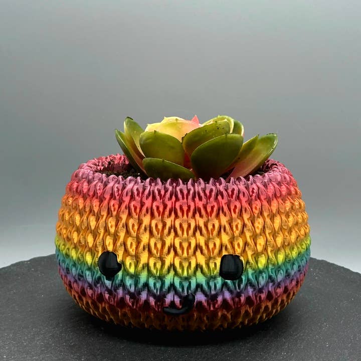 3DHotShop - Wholesale Plant pot - Crochet Planter1