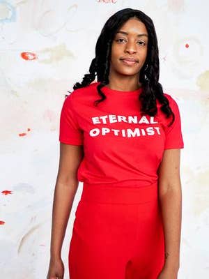 Eternal Optimist Tee for wholesale by Megan Phillips Collection
