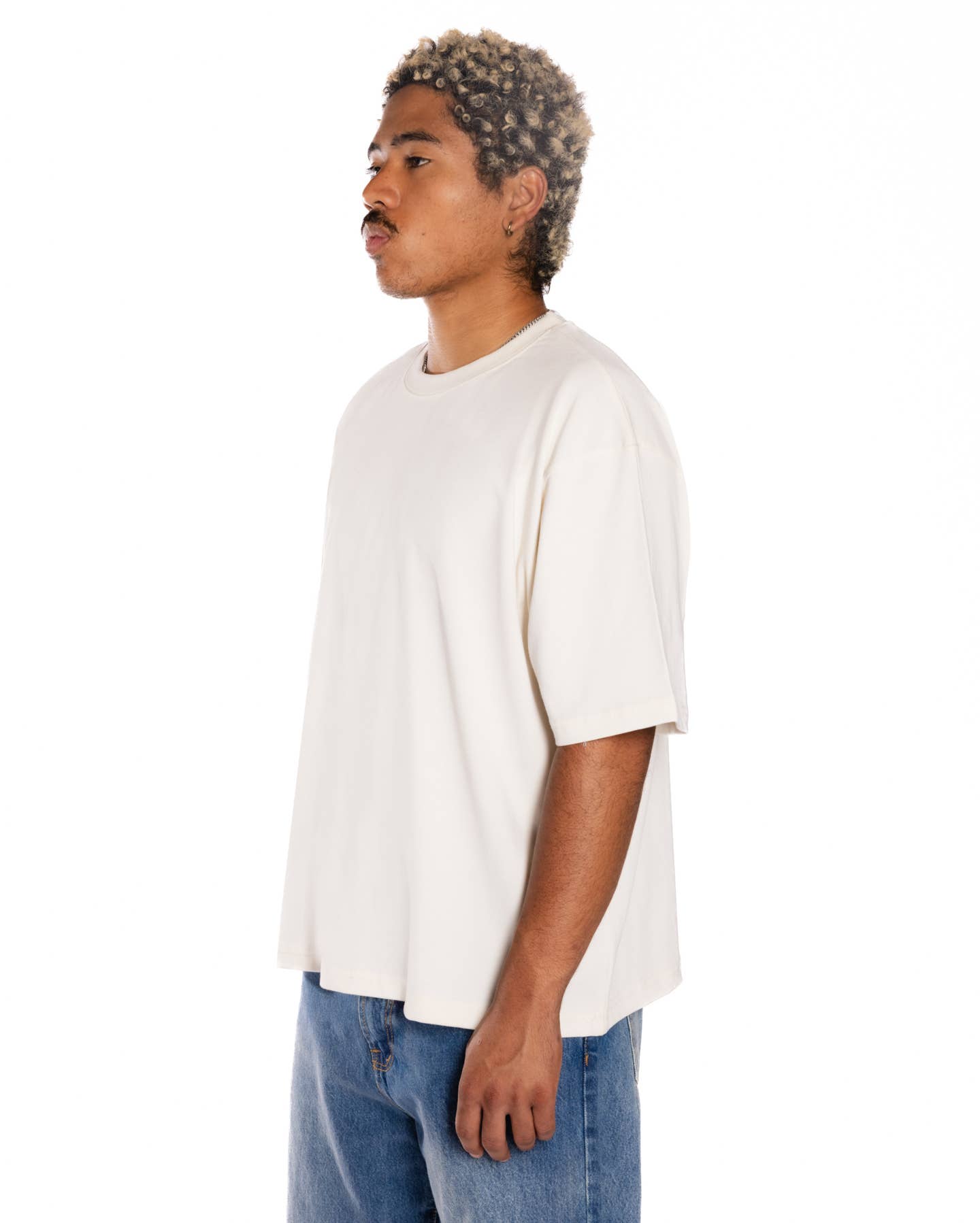 Generation XYZ - Wholesale T-Shirt - Men's - Premium Crop Boxy T-Shirt [HF-1510]9