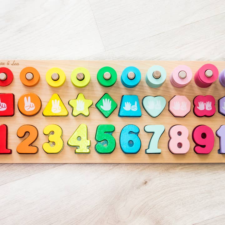 Max & Lea - Wholesale Wood Toy - Kids - PLAYBOARD: The Complete 8-in-1 Wooden Educational Toy9