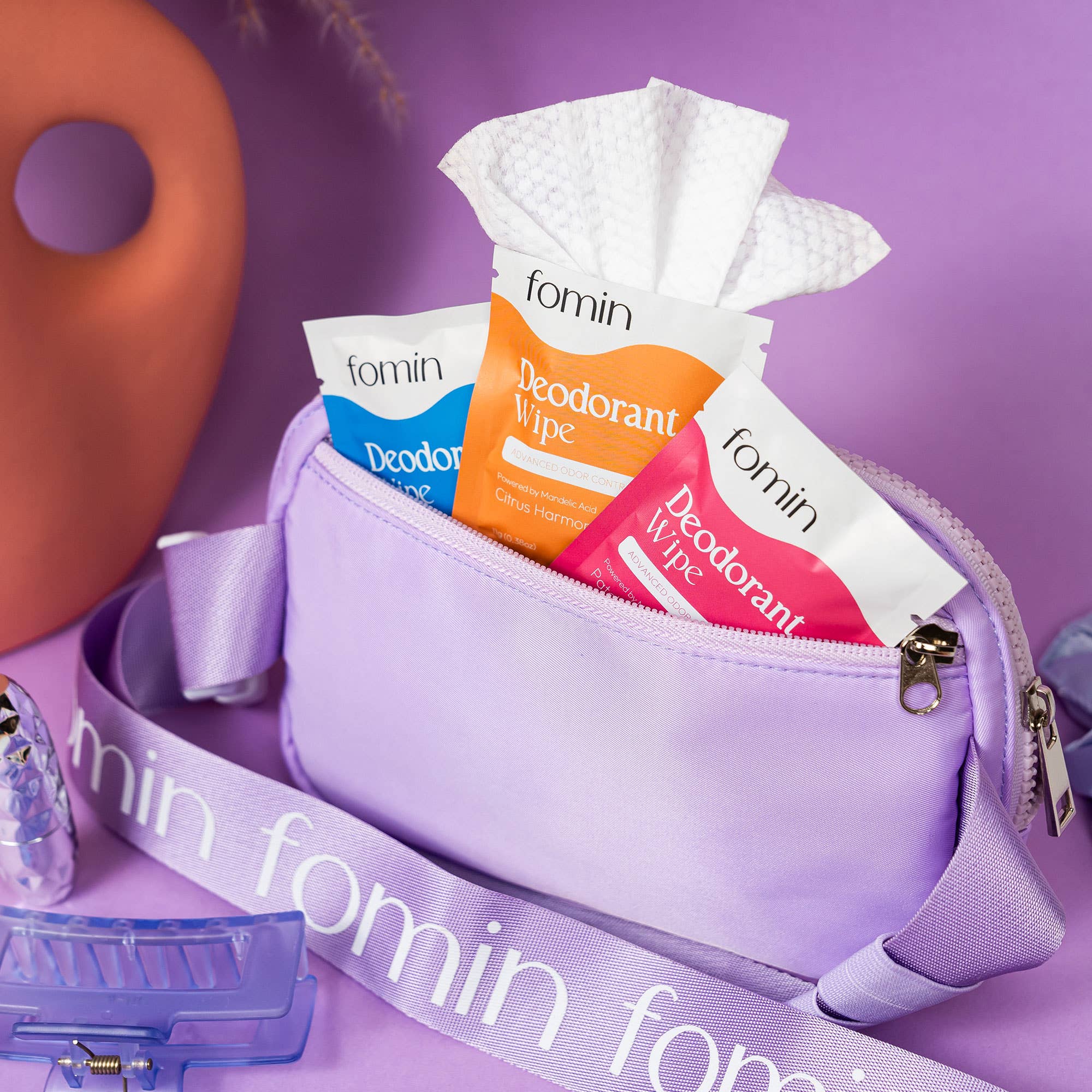 Fomin - Wholesale Face & Body Wipes - Acidified Deodorant Wipes11