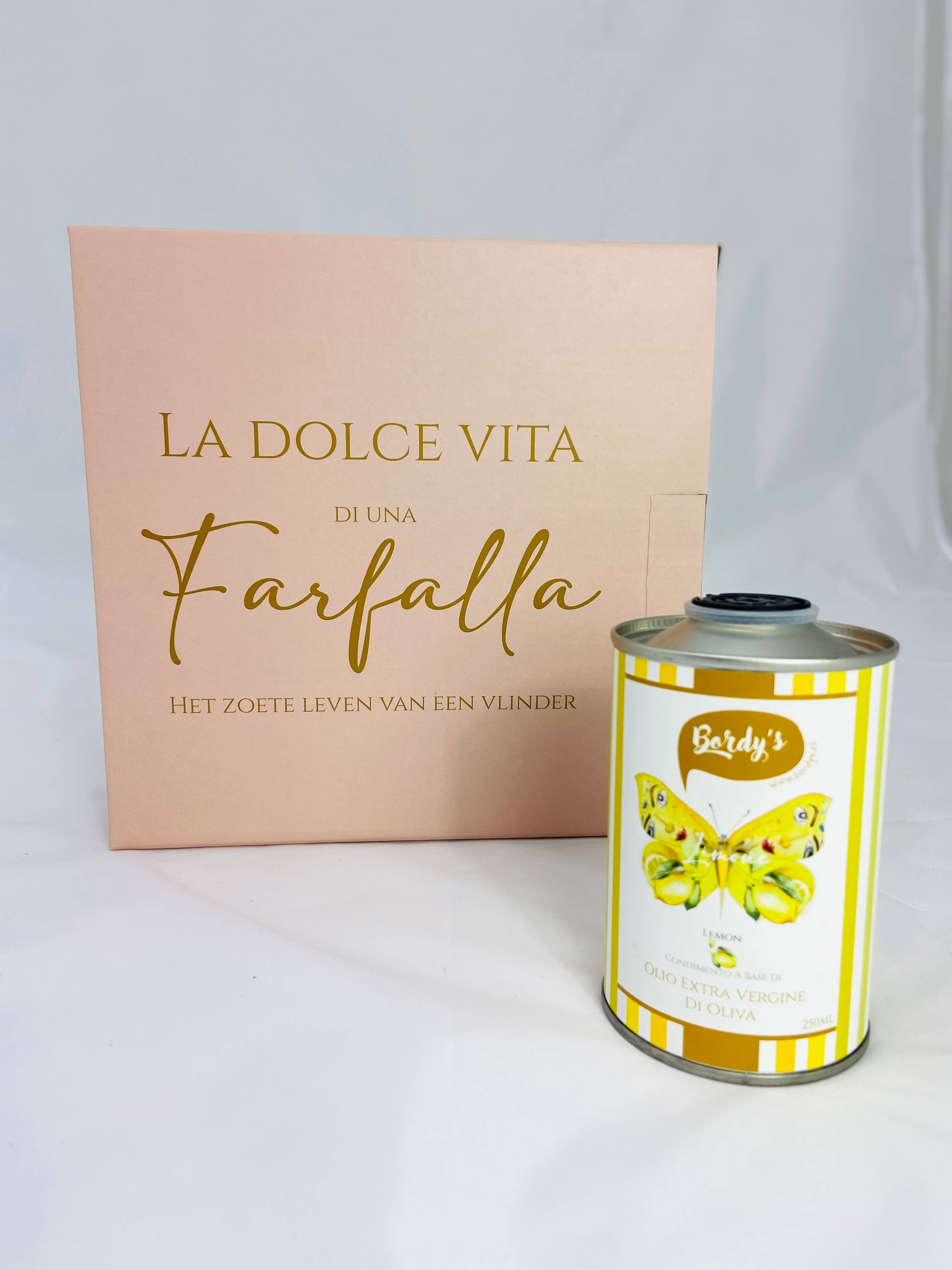 Bordy's - Venta al por mayor Plato grande - La vida de una farfalla - Piatti Dolci, set de 4 platos para postre6