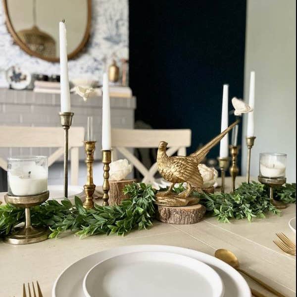 Oh You're Lovely - Wholesale Bunting/Garland - Large Ruscus Leaves Artificial Greenery Garland | 65"2