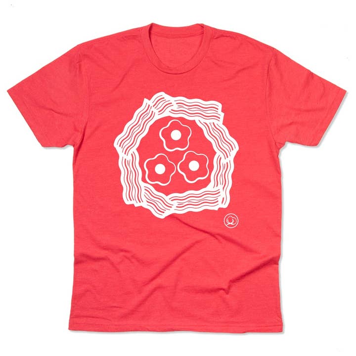 Drapeau Tristar au bacon et aux œufs pour la vente par Happy Cottons