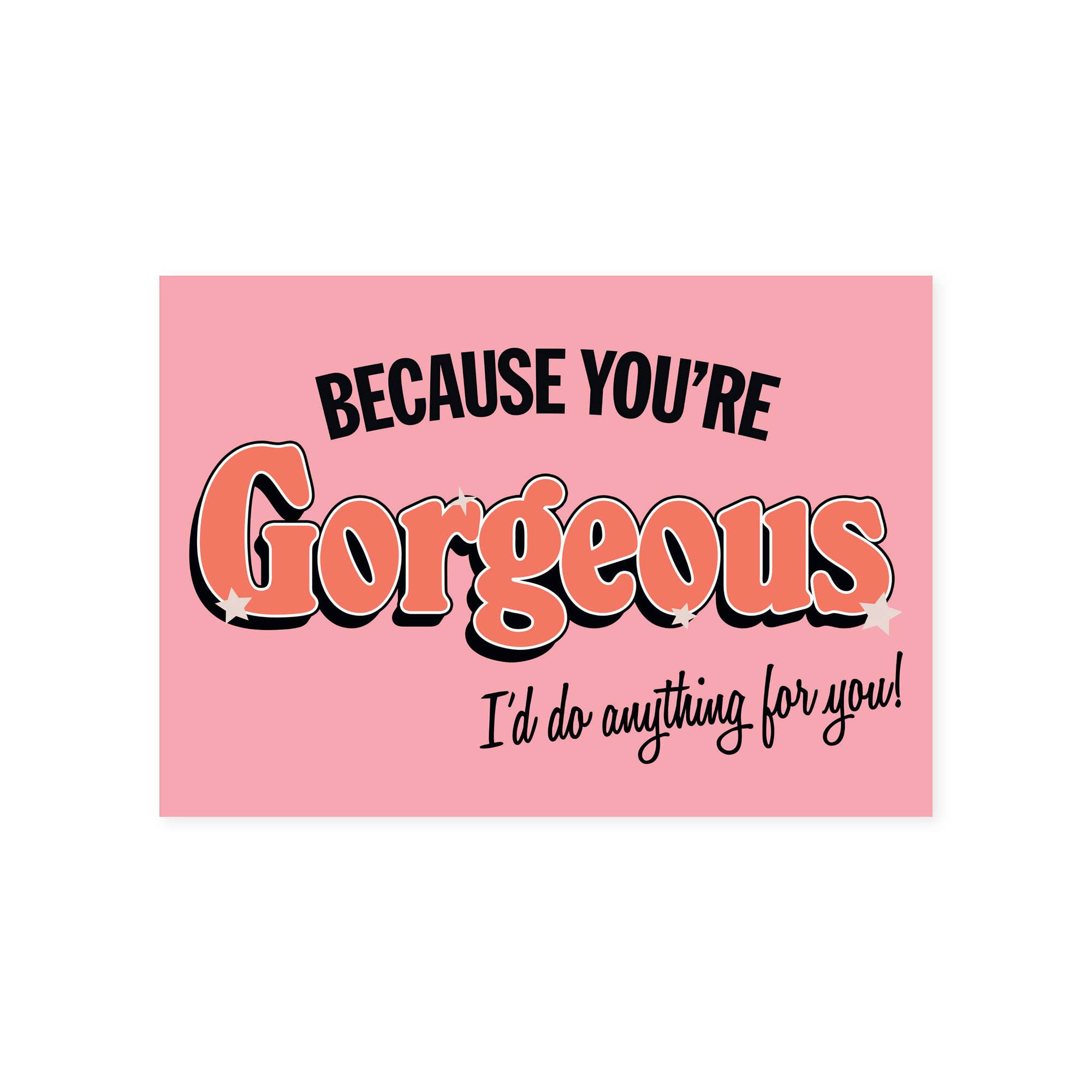 East End Prints - Greetings Cards & Postcards – wholesale Postcard – You're Gorgeous by HollieGraphik Postcard
