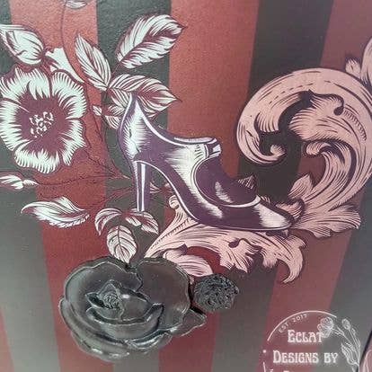 Hokus Pokus - Vente Autocollant mural - Burlesque - Grand format découpé en 3 feuilles4