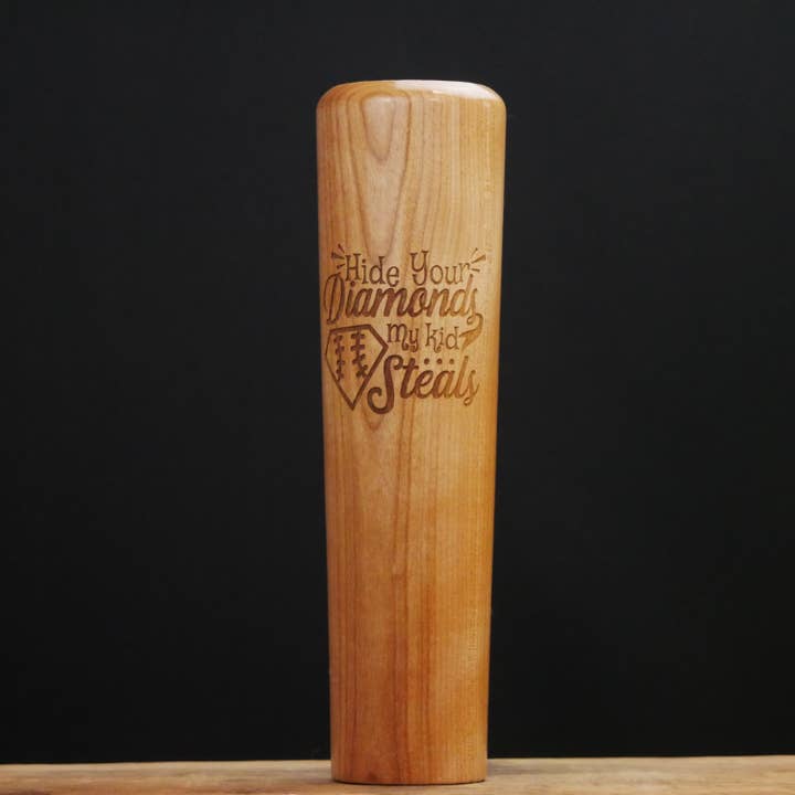 "My Kid Steals" Dugout Mug® | Baseball Bat Mug for wholesale by Dugout Mugs