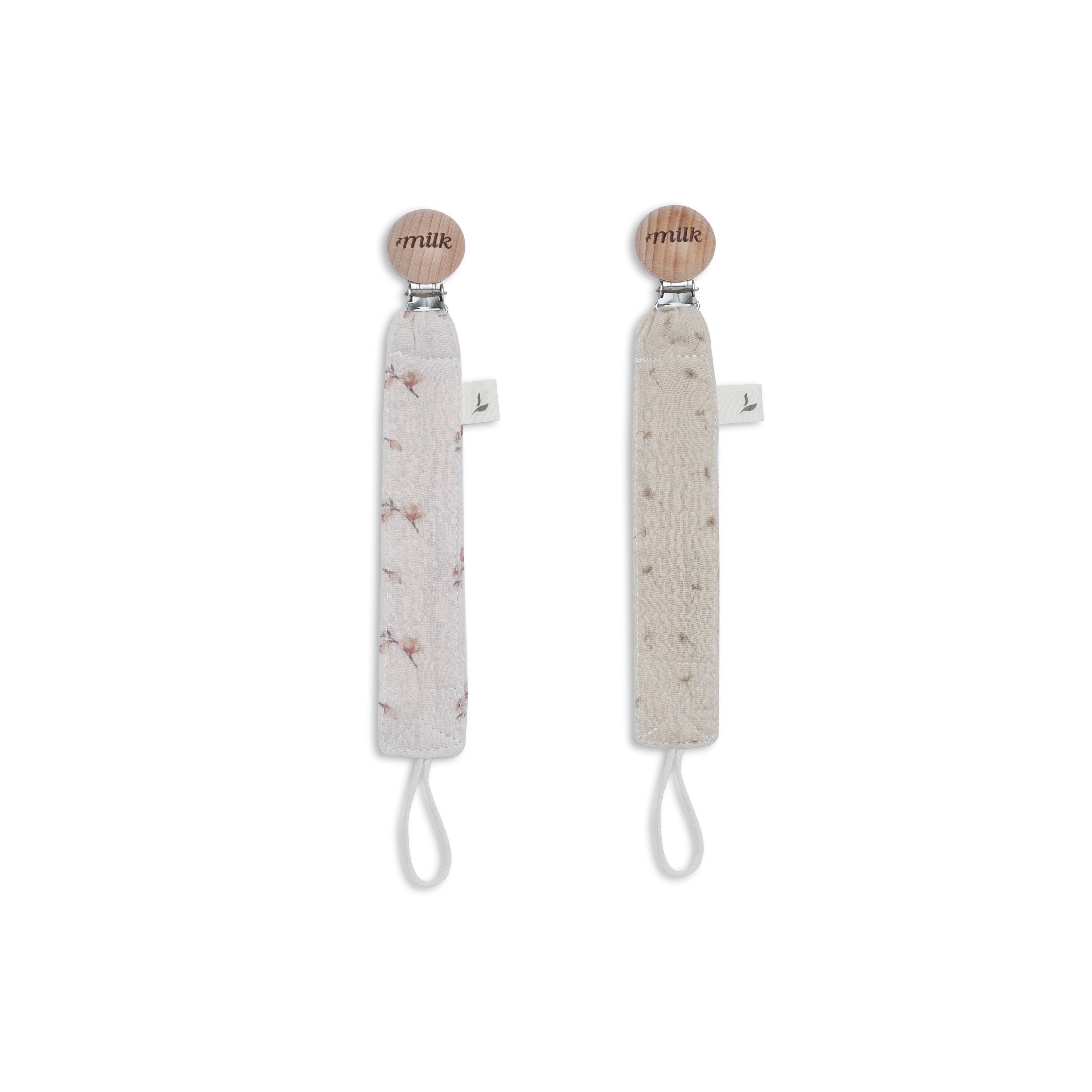 Milk Denmark - Wholesale Pacifier Clip - Baby - Muslin Paci Clips