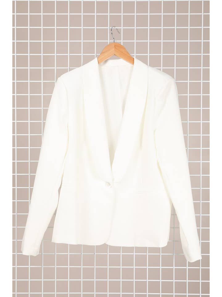 Afinity - Wholesale Blazer - Women's - Plus size blazer A6191GT– Elegance and comfort combined5