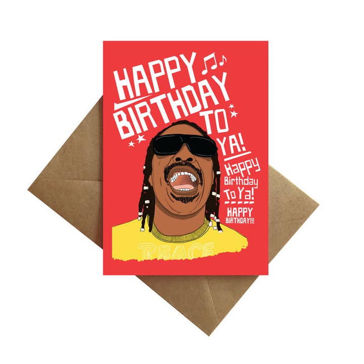 By Ms James - Wholesale Birthday Card - Stevie Birthday Card