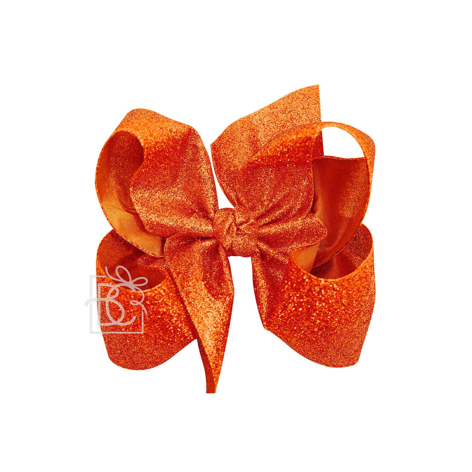 Beyond Creations, LLC - Wholesale Hair Bow - Kids - GLITTER METALLIC BOW ON CLIP55