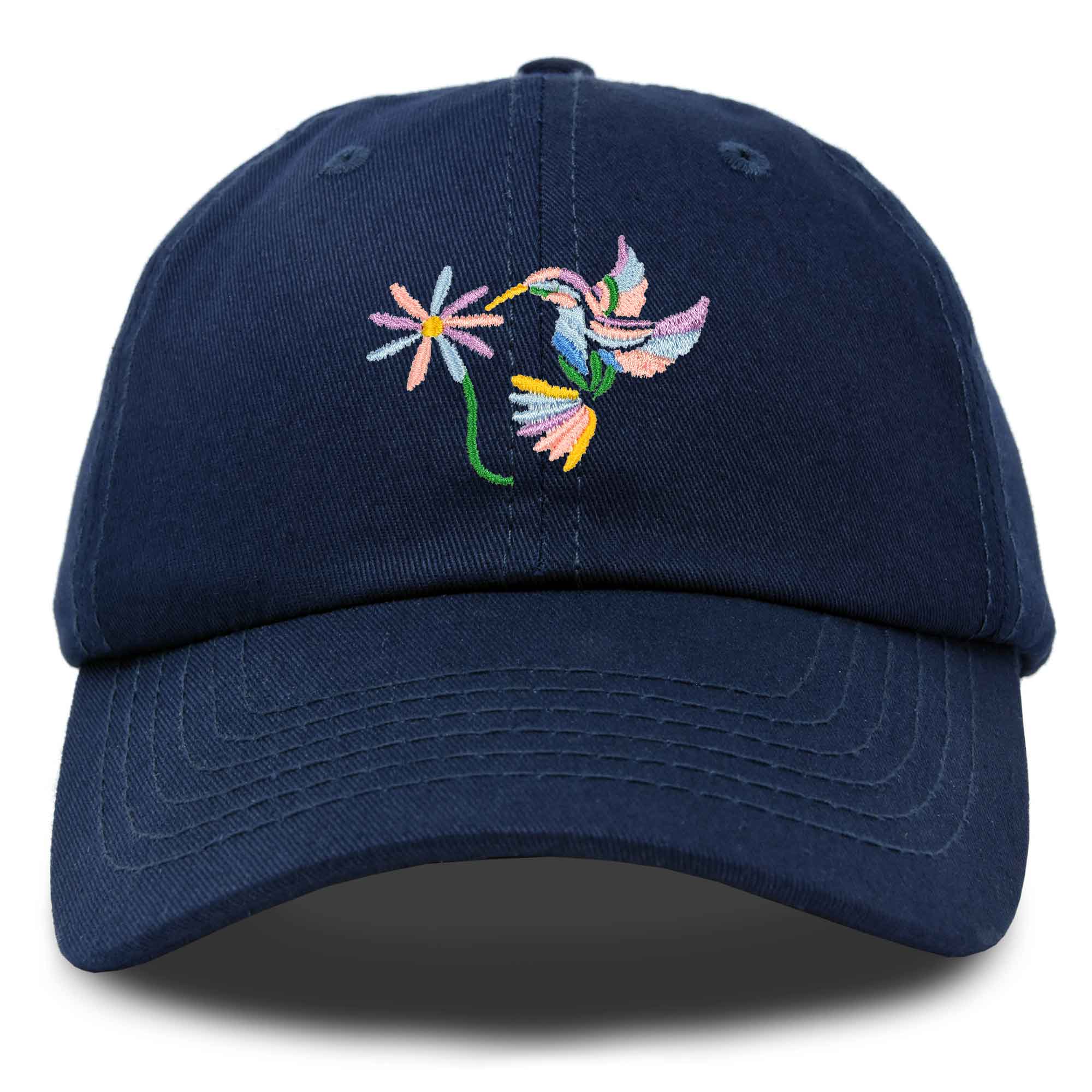 Dalix - Wholesale Baseball Cap - Women's - DALIX Pastel Hummingbird Hat Womens Embroidered Baseball Cap16