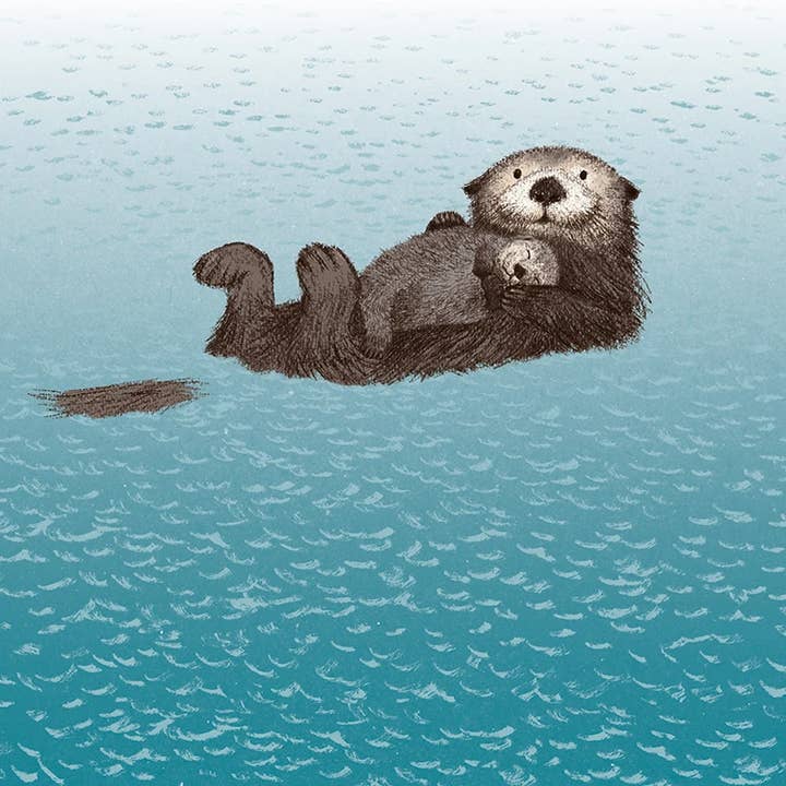 Sea Otter and Pup for wholesale by Paper Bird Publishing