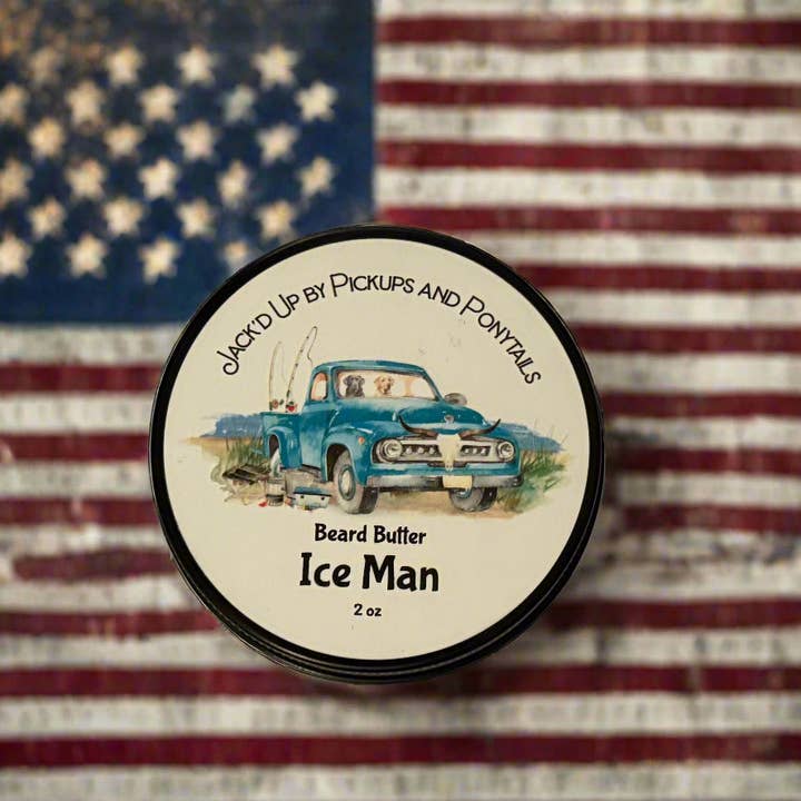 Manteiga de Barba Ice Man por atacado de Pickups And Ponytails