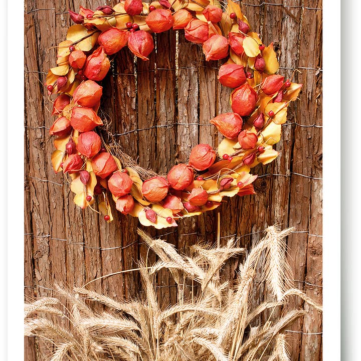 Biglietto vuoto/biglietto di auguri/autunno/499170 per la vendita all'ingrosso da parte di Yabué