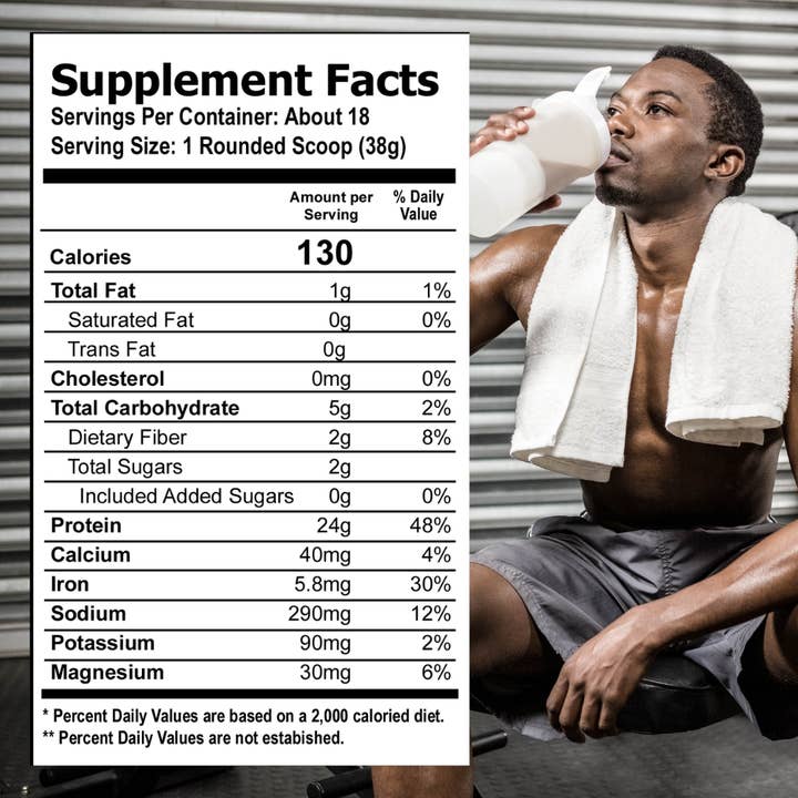 D’Oro Nutrition - Wholesale Protein/Superfood Powder - D'Oro Nutrition - Peak Plants Organic Non-Dairy Vegan Protein - Plant Based Post Workout Zero Artificial Ingredients Soy & Gluten Free