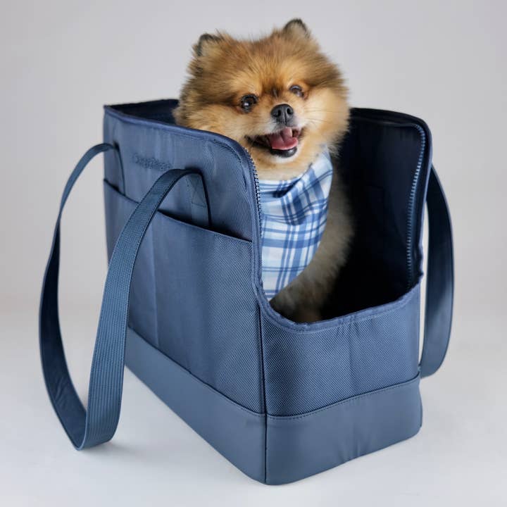 Oskar&Friends - Wholesale Pet carrier – Dog - Navy Blue Pet Tote Bag1