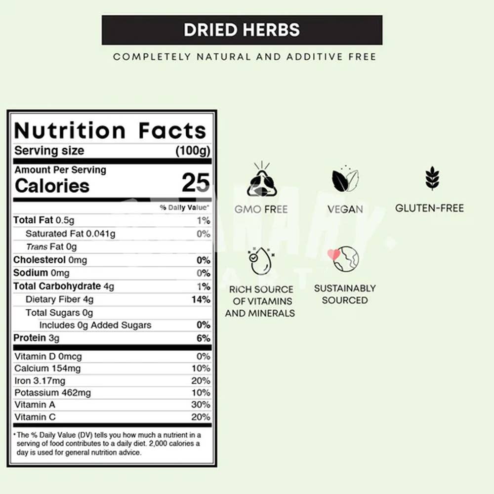 Granary Mart - Vente Herbes aromatiques - TULSI DE VANA ENTIER NATUREL/BASILIC SACRÉ2