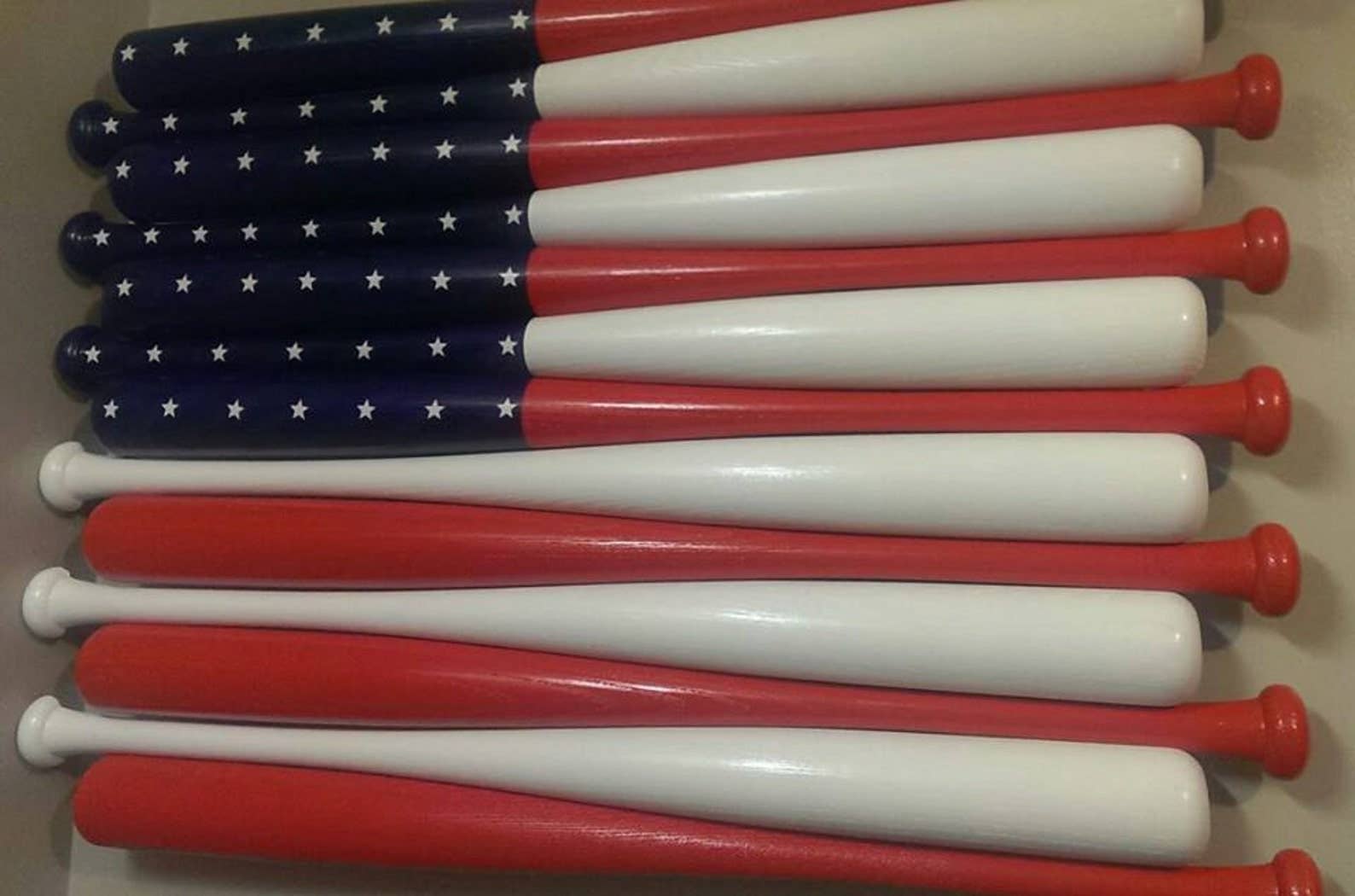 Heirloom Graphics & Custom Woodworking - Wholesale Sign - 3D Baseball Bat Flag4