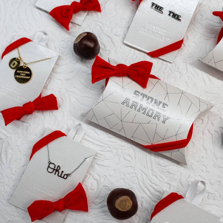 Stone Armory - Wholesale Pendant/Charm Necklace - Ohio State Script Ohio Necklace - Stainless Steel5