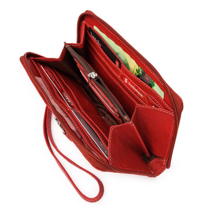 Hides - Wholesale Wallet - Women's - Leather Zip Around Wallet20