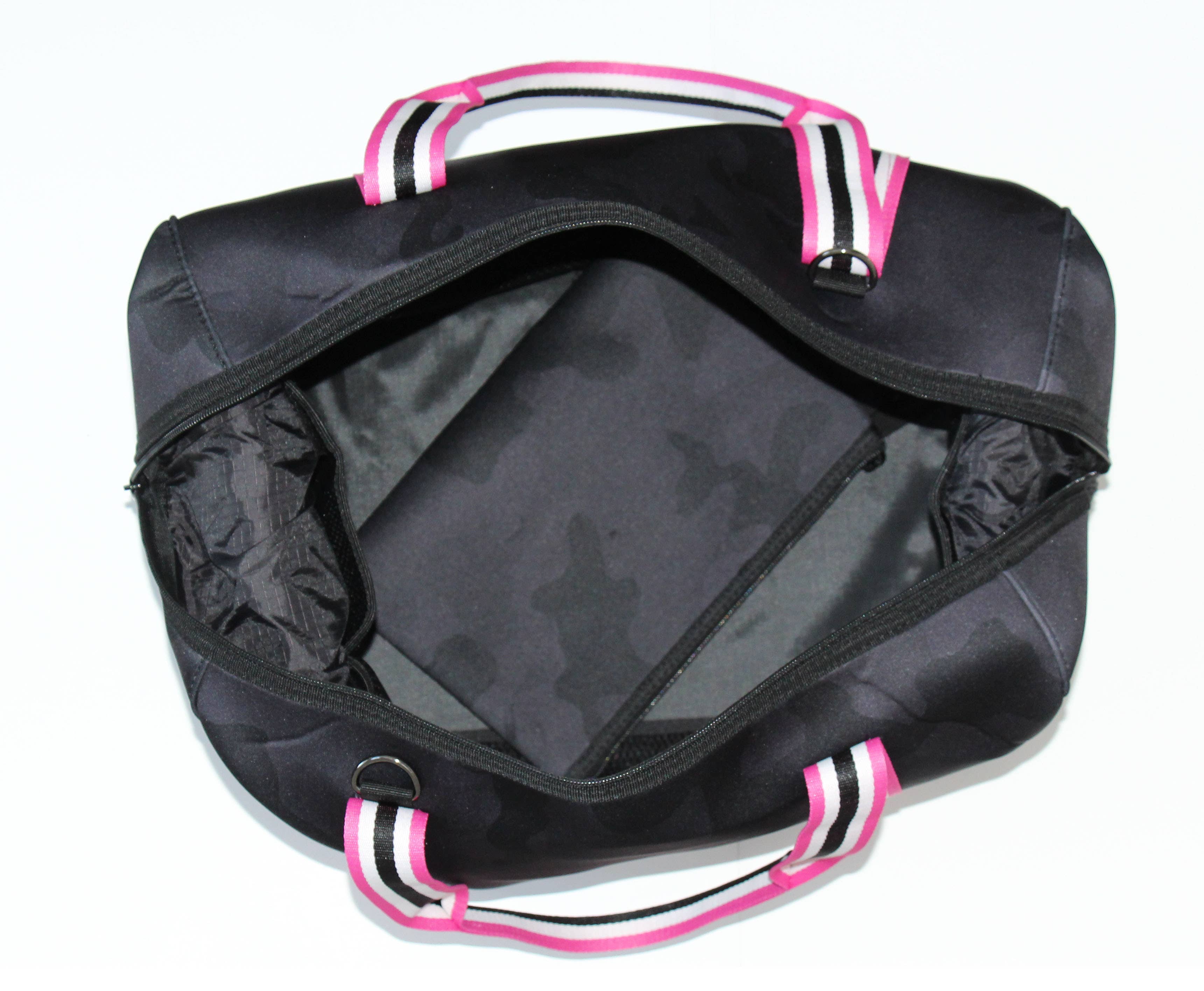 Lemonbella – wholesale Duffelväskor – Dam – Neopren Weekender Hollywood Black Camo - SLUTFÖRSÄLJNING3