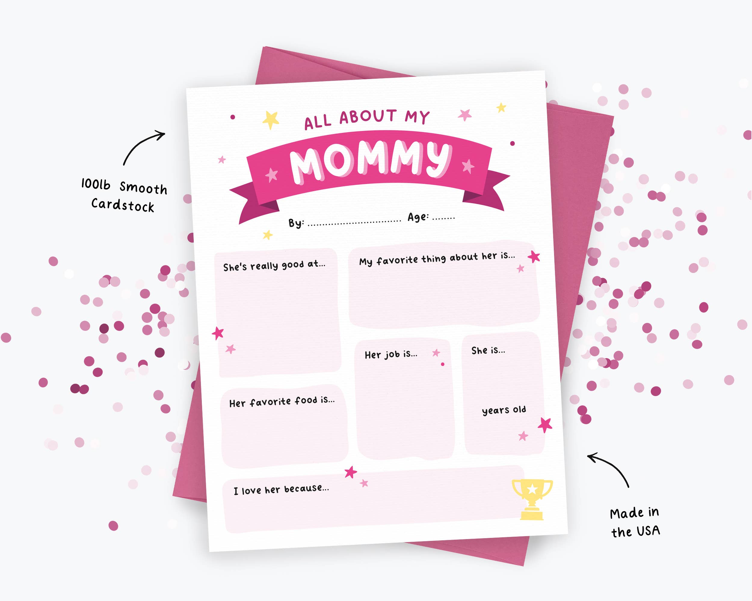 Kreate Paper Co. – Engroshandel Fødselsdagskort – Mor Fødselsdagskort, Alt Om Mor Mors Dag, Bedst Sælger1