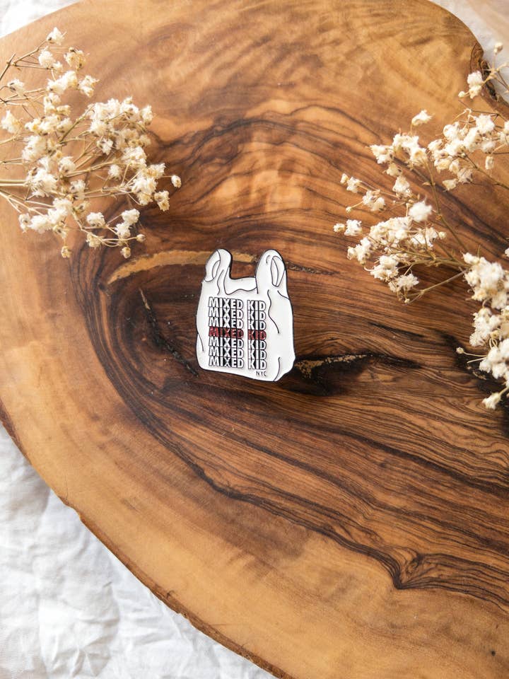 Pin de agradecimiento de Mixed Kid Bodega para venta al por mayor de Mosaic the Label