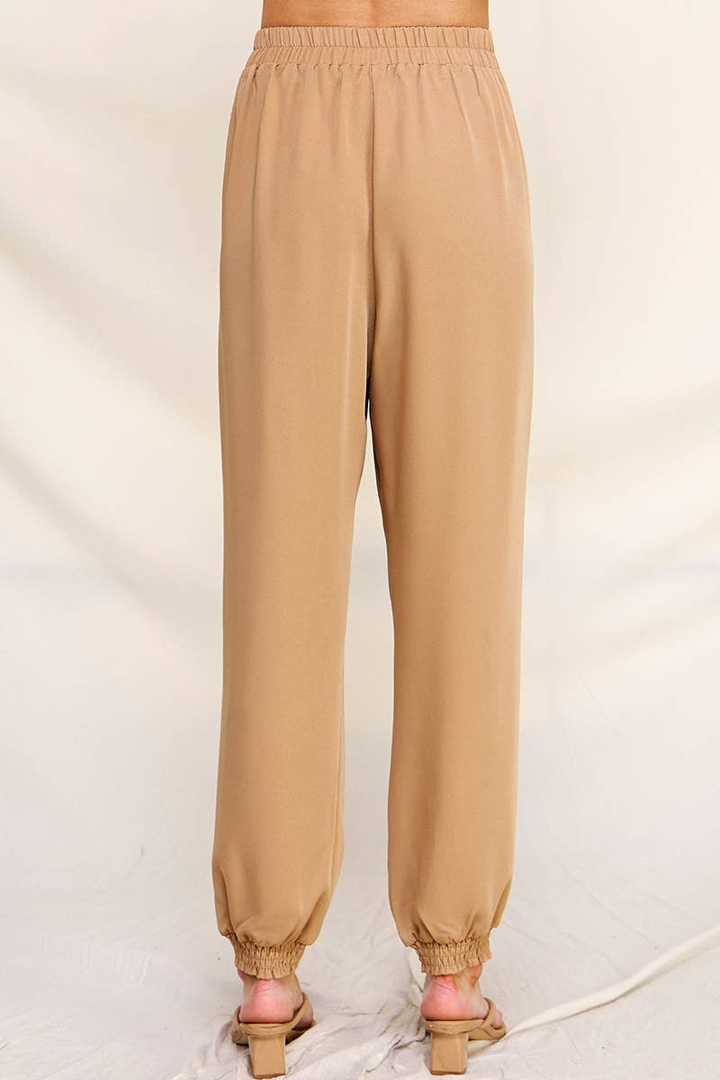 Allie Rose - Vendita all'ingrosso Pantalone - Donna - Pantaloni da jogging plissettati12