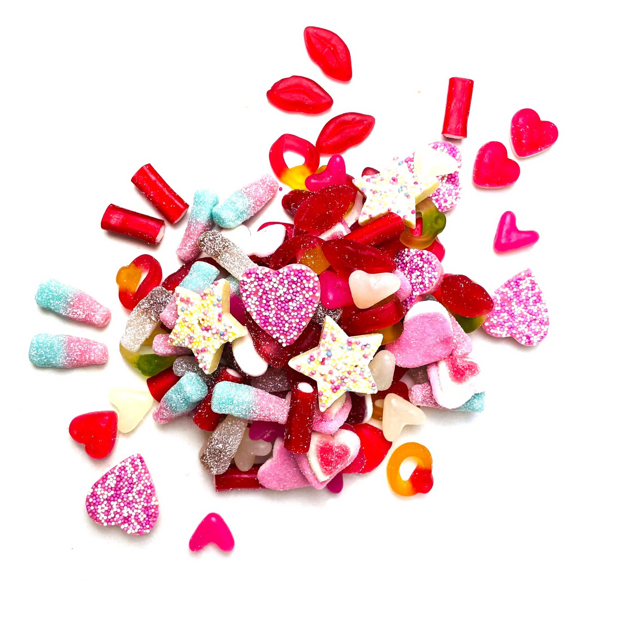 West London Pick & Mix – Gomas por atacado – Escolha e mistura de Dia dos Namorados - Saqueta reciclável e resselável1