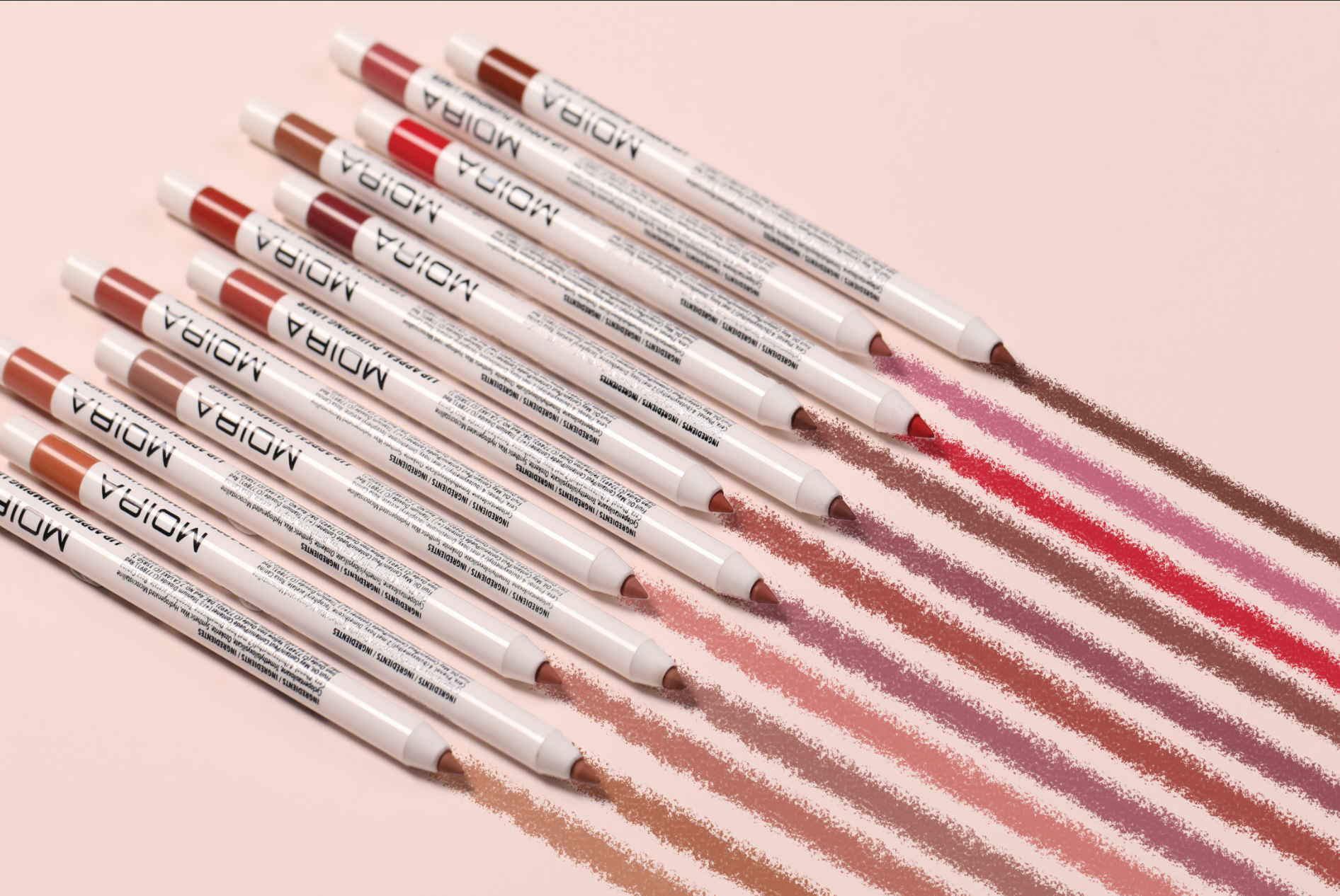 Moira Cosmetics - Wholesale Lip Liner/Pencil - Moira Makeup Display Lip Appeal Plumping Liner 72pc1