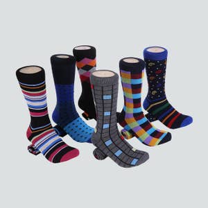 Spring Zest Fun Dress Socks 12 Pack– Mio Marino
