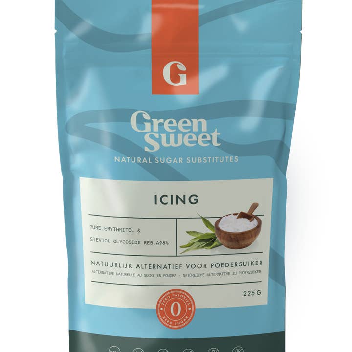 Green Sweet B.V. - Wholesale Sugar/Sweetener - Icing 225 gram - alternative to icing sugar1