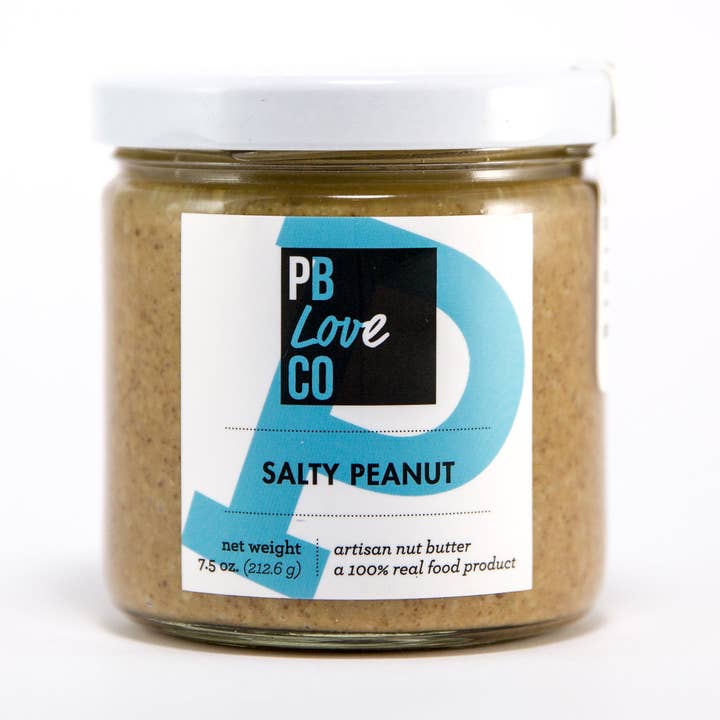 Salty Peanut Butter for wholesale by The PB Love Company