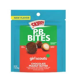 Shop The King - Wholesale Chocolate Covered Sweets - Skippy Peanut Butter Bites Girl S Chocolate Pbtr 5.5 oz 08ct