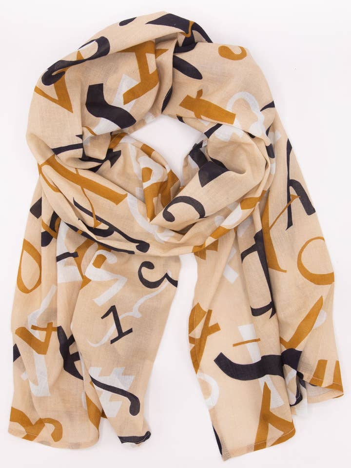 Mathematical Musings Scarf (Case of 4) for wholesale by Cognitive Surplus