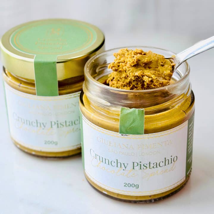 Crunchy Pistachio Spread for wholesale by Giuliana Pimenta